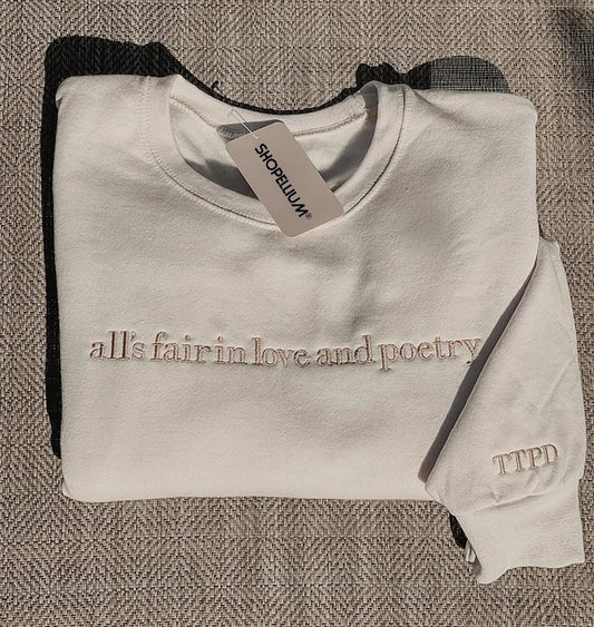 The Tortured Poet's Department - Taylor Swift Tshirt [ Embroidered ]