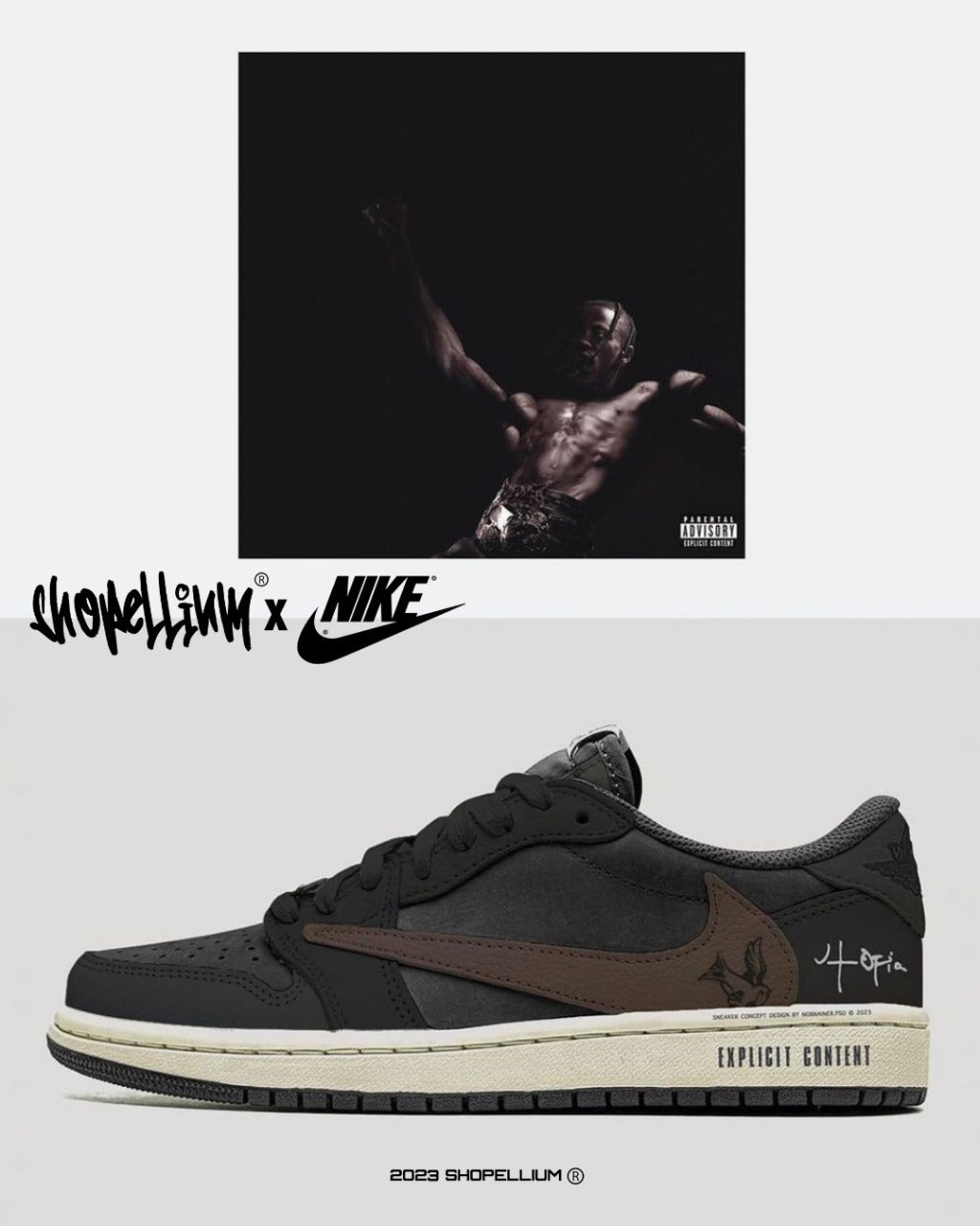 NIKE JORDAN REVERSE X TRAVIS SCOTT UTOPIA