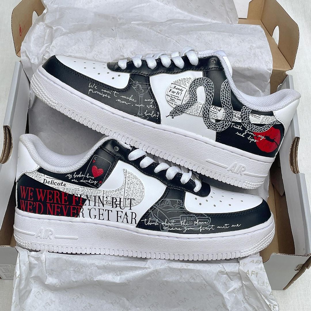 TAYLOR SWIFT REPUTATION NIKE AIR FORCE - Main Image