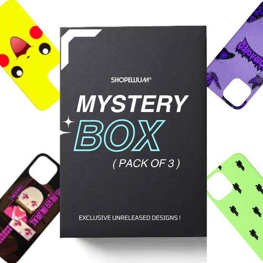 MYSTERY BOX - MOBILE COVERS ( PACK OF 3 UNRELEASED EDITION )