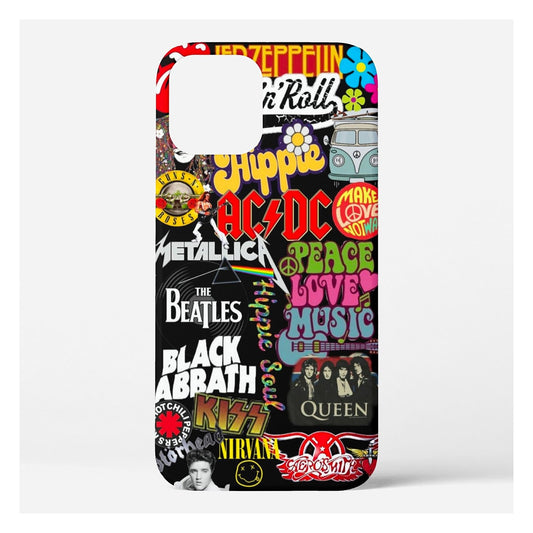 90's Rock Bands Mobile Cover