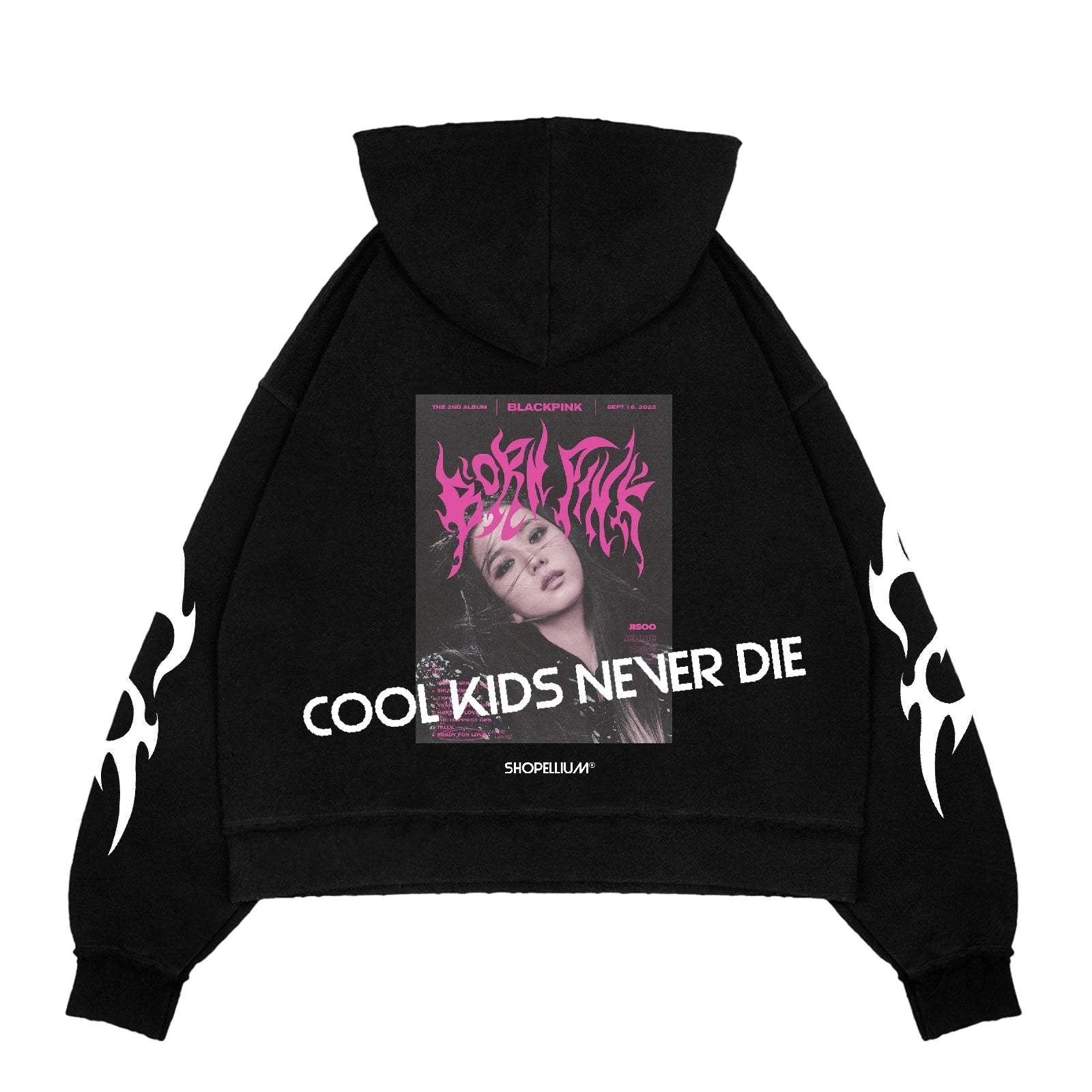 Blackpink jisoo hoodie hotsell