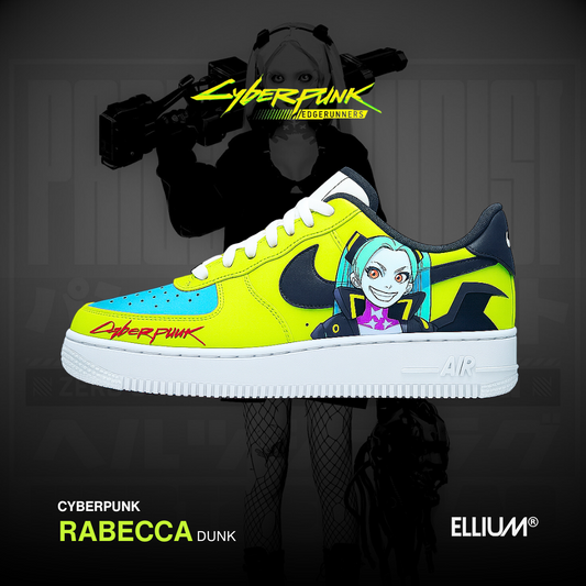 RABECCA Cyberpunk Edgeruners -  NIKE AIRFORCE 1
