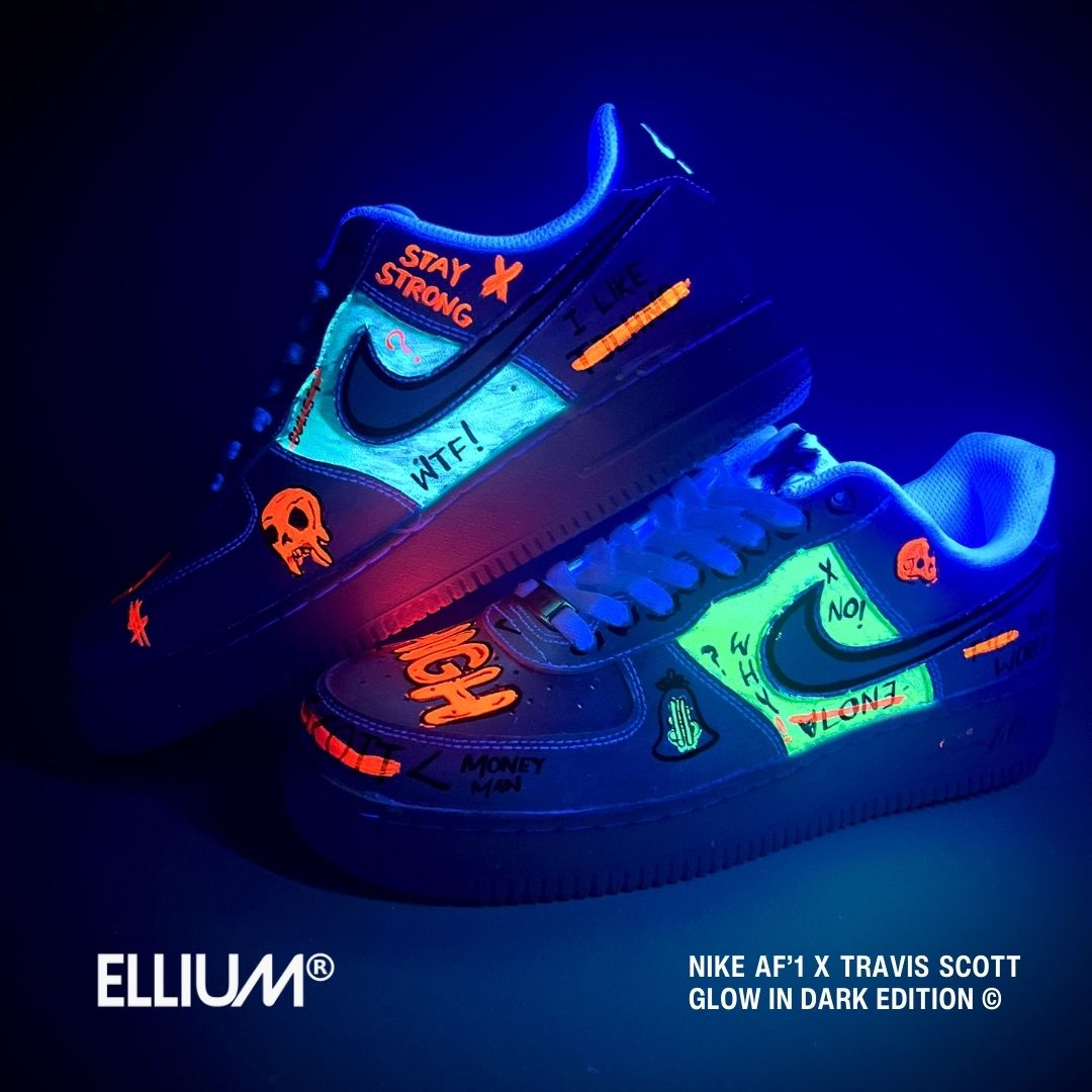 glow up nike trainers
