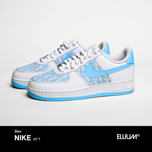 Dior ( Blue Pattern ) - NIKE AIRFORCE 1