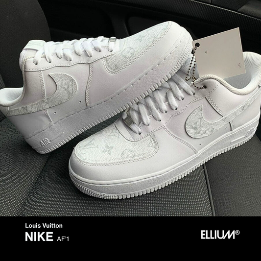 Louis Vuitton ( White Pattern ) - NIKE AIRFORCE 1