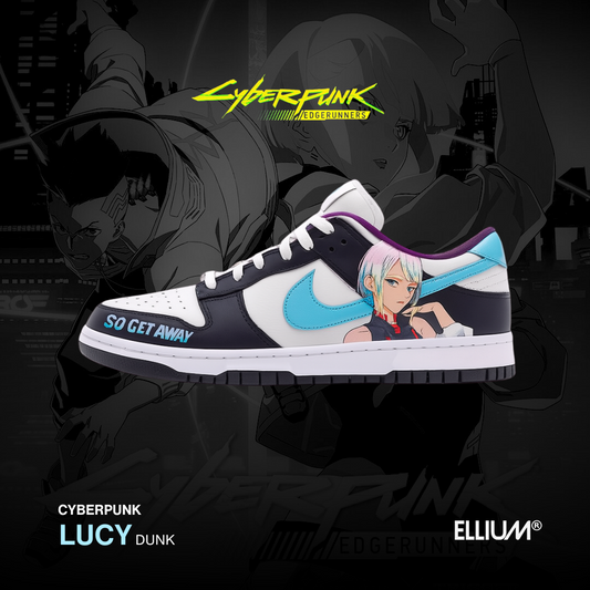 LUCY Cyberpunk Edgeruners -  NIKE DUNK