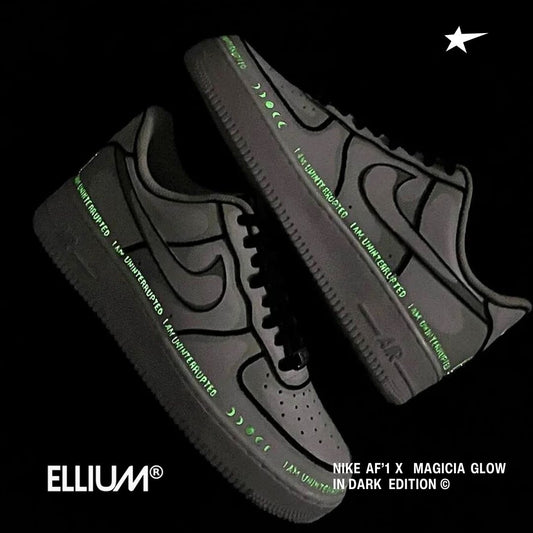 MAGICIA - UV GLOW IN DARK NIKE AIRFORCE 1