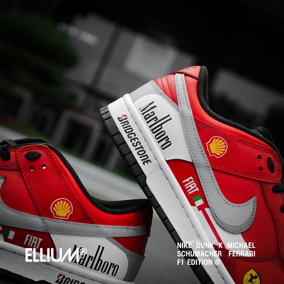 MICHAEL SHUMACHER FERRARI F1 NIKE DUNK LIMITED EDITION