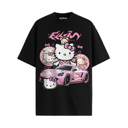 HELLO KITTY GIRL - Oversized TShirt