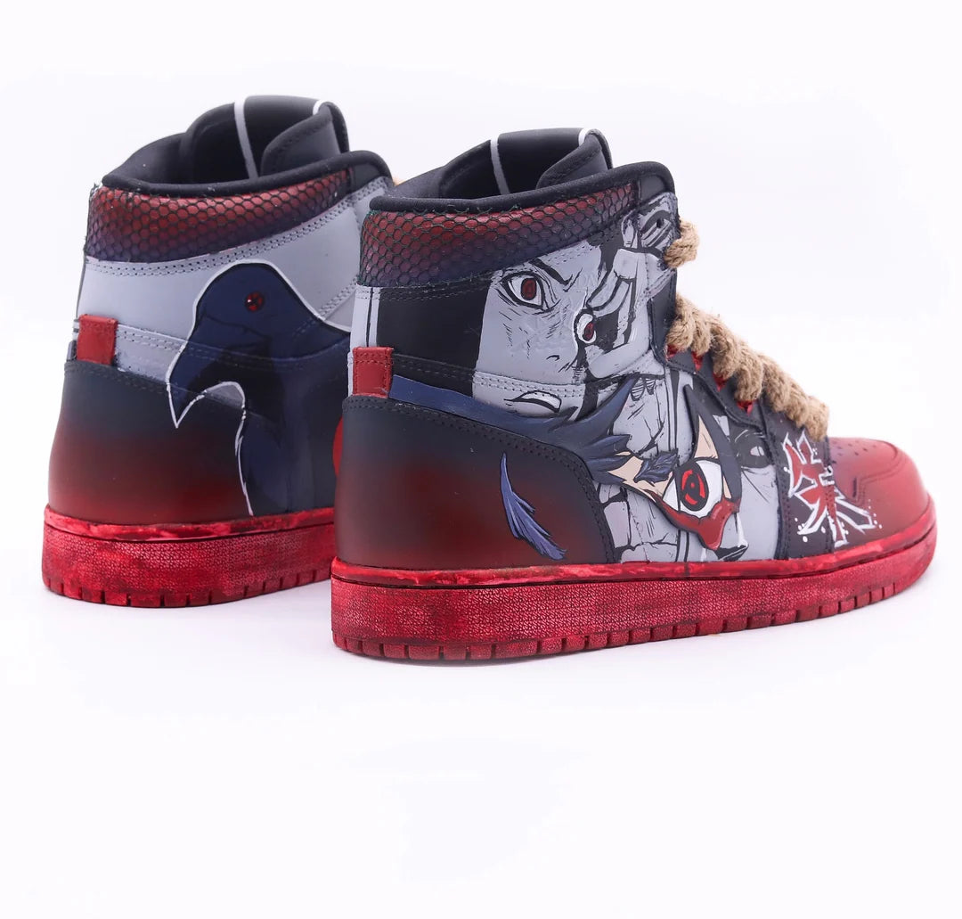 Your Rage Jordan RAGE OF UCHIHA - NIKE AIR JORDAN 1 | SHOPELLIUM