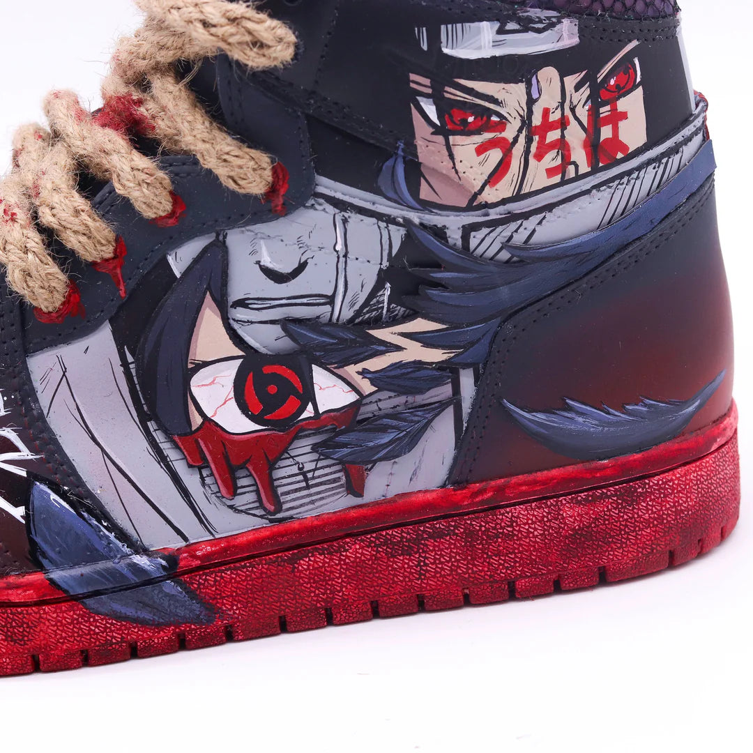 Your Rage Jordan RAGE OF UCHIHA - NIKE AIR JORDAN 1 | SHOPELLIUM