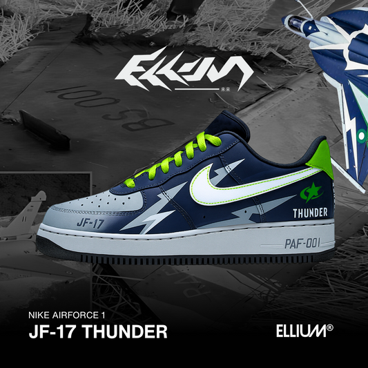 JF 17 PAKISTANI FIGHTER JET -  NIKE AIRFORCE 1