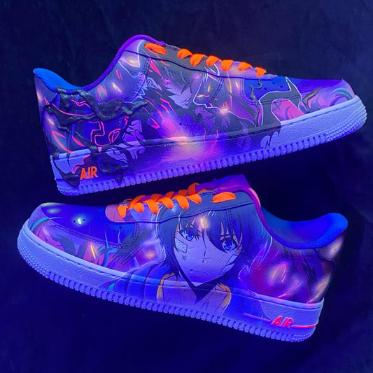 SOLO LEVELING - NIKE AIRFORCE 1 [ Limited Edition - 3 Pairs Only ]