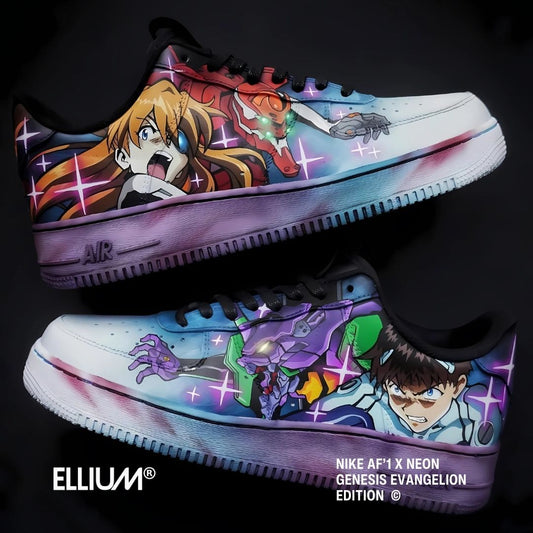 Neon Genisis Evangelion - NIKE AIRFORCE 1 [ Collectors Edition - 3 Pairs Only ]