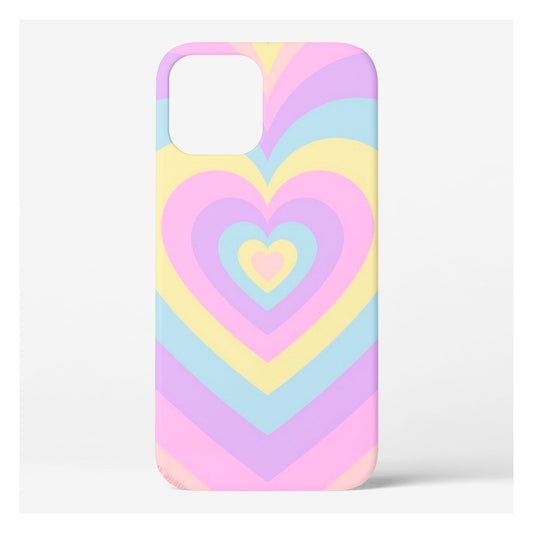 Rainbow Hearts Mobile Cover