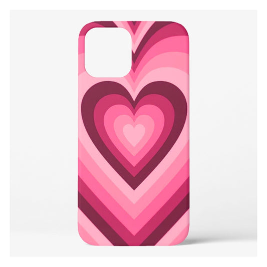 Dark Pink Hearts  Mobile Cover