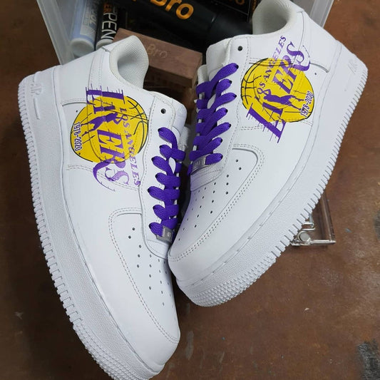 Los Angeles Lakers - NIKE AIRFORCE 1