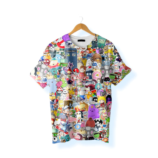 Cartoons Multiverse - All Over Printed TShirt