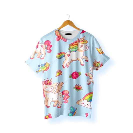 Cute Ponies - All Over Printed TShirt