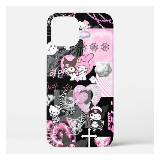 Emo Grunge Gothic Girl Mobile Cover