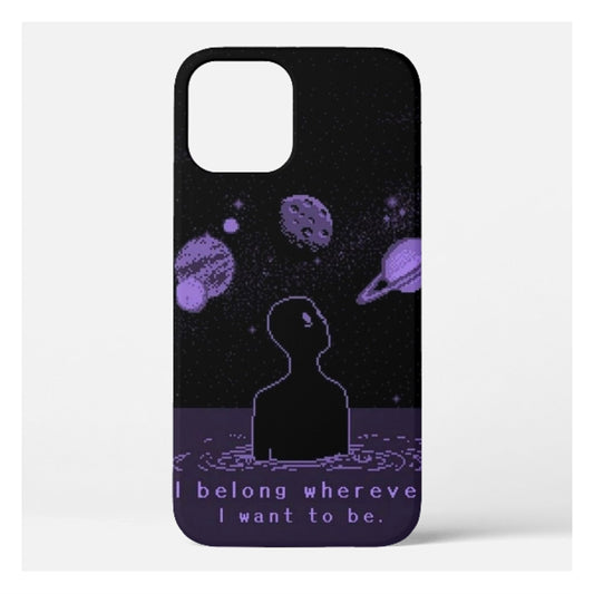 I Belong Wherever Mobile Cover