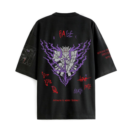 RAGE OF UCHIHA - Oversized TShirt