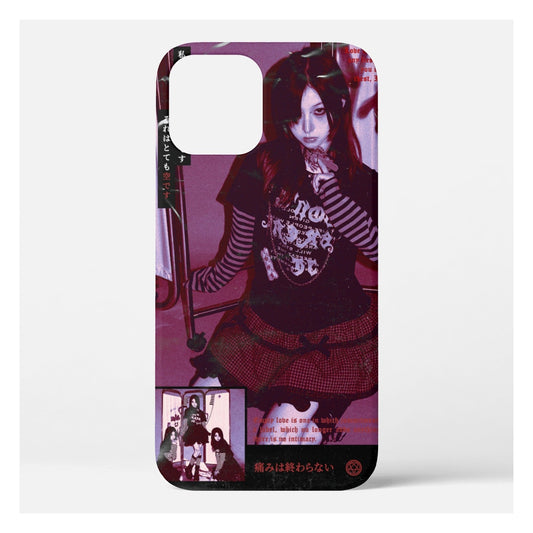 Grunge Girl Mobile Cover