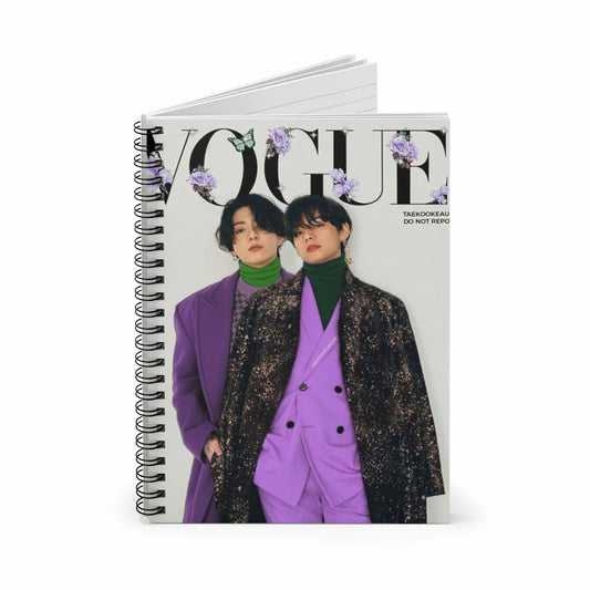 TAEKOOK BTS NoteBook